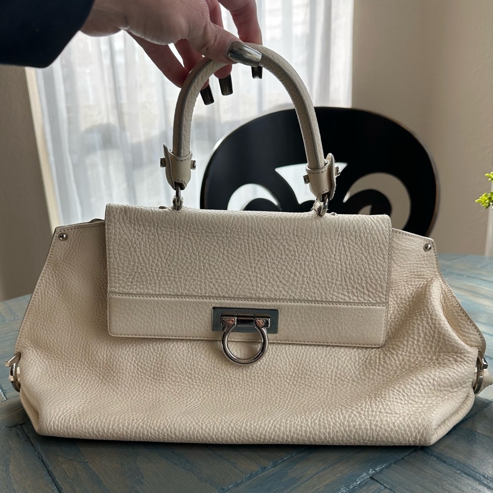Salvatore Ferragamo Large Sofia Gancini Handbag